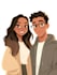 make a disney cartoon illustration