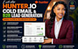 setup hunter io cold email hunter io b2b lead generation hunter io email flow