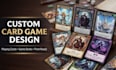 design custom card games, printable card deck, playing cards
