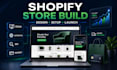 build a complete professional shopify store ready to launch
