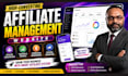 build a custom affiliate management and tracking website