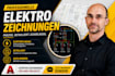 create electrical drawings, schematics, wiring diagrams and circuit plans