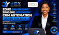 zoho design script zoho one integration crm automation zoho deluge