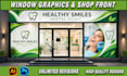 design eye catching window graphics shopfront  and decals