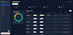 create a responsive admin dashboard or portal