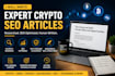 write expert crypto web3 and fintech SEO articles