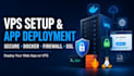 setup and secure your vps with firewall and deploy your web app, docker and SSL
