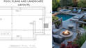 create custom swimming pool plans cad drawings and backyard landscape layouts