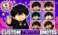 create custom twitch emotes