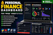 provide a complete python personal finance dashboard