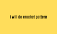 create amigurmu crochet pattern