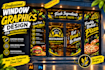 design professional window graphics and decals for your business