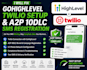 fix gohighlevel twilio setup and a2p 10dlc SMS registration