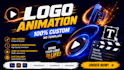 design professional custom logo animation
