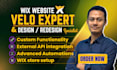 customize your wix website using velo code and database