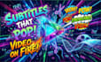professional youtube video editing with engaging subtitles