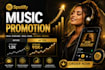 promote your music organically on spotify for global reach