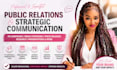 create PR campaigns, communication plans, and media strategies
