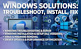 fix, repair, troubleshoot windows, PC optimization