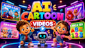 do 3d ai cartoon video animation for youtube, ai video art