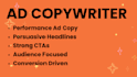 write high converting ad copy for your brand