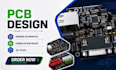 design pcb circuit, pcb design, pcb schematic, fabrication gerber and bom