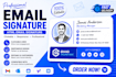 design a custom clickable HTML email signature for gmail, outlook, apple mail