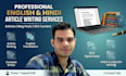 write engaging articles in english and hindi