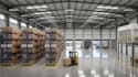 create 3d warehouse design, 3d factory modelling, warehouse 3d views and render