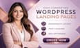 design one page website on wordpress