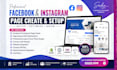 setup professional facebook and instagram business page