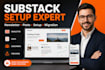substack setup, substack newsletter, substack post, substack expert, behiiv