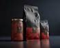 professional packaging design, honey label, spice label