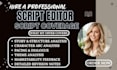 provide script coverage, screenplay feedback, story analysis, and revision notes