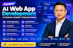 develop fullstack web apps, saas, ai powered solutions