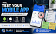 test your mobile app for bugs and usability