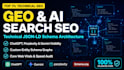 do technical GEO ai search optimization and json ld schema