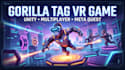 create a custom gorilla tag VR fan game in unity