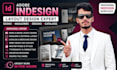 design book layout in adobe indesign