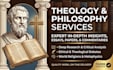 handle philosophy and theology related tasks