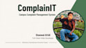 build a custom complaint management system with qr code and admin dashboard