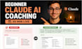 be your beginner claude ai coach in a live session