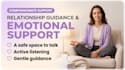 provide relationship guidance and emotional support