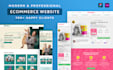 design ecommerce shopify website design UI UX in figma