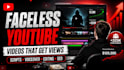 create and manage your faceless youtube channel