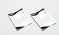 design professional editable letterhead template