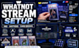 setup obs for whatnot vertical streams, auctions and card breaks