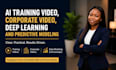 do ai training video, corporate video, deep learning and predictive modeling