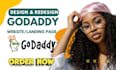 design godaddy website redesign godaddy website on godaddy website builder