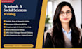 write academic and social sciences articles